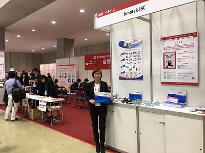 INNOTEK AT 3rd SMART FACTORY EXPO AT Toykyo Big Sight, Japan